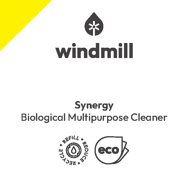 Synergy Multipurpose Cleaner Trigger Spray Bottle/Head - Windmill Refill - 750ml